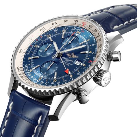 breitling watches blue face|breitling blue face navitimer.